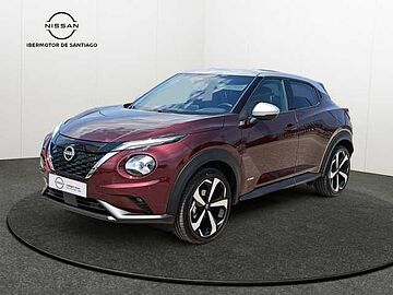 Nissan Juke 1.6 HYBRID HEV 105KW TEKNA AUTO 5P Granate Metalizado/gris M
