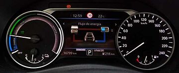 Nissan Juke 1.6 HYBRID HEV 105KW TEKNA AUTO 5P Granate Metalizado/gris M
