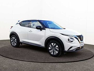 Nissan Juke 5P 1.0 DIG-T 84 KW (114 CV) E6D-F 6 M/T ACENTA Lunar White Metalizado
